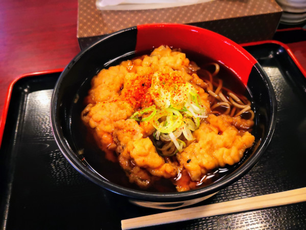 「天ぷらそば（450円）」@蓼科の写真