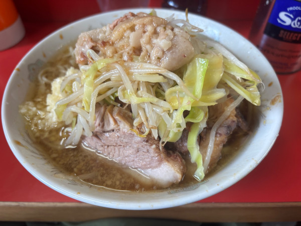 「小ぶたラーメン」@ラーメン二郎 三田本店の写真
