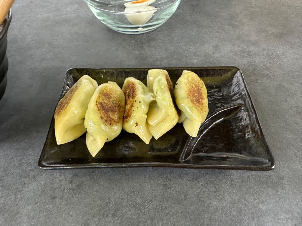 「ハッスル餃子350円」@MENYA  高崎吉井店の写真