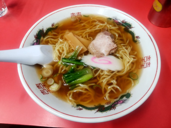 「ラーメン400円」@栄華の写真