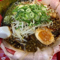 京都漆黒醤油全部のせラーメン