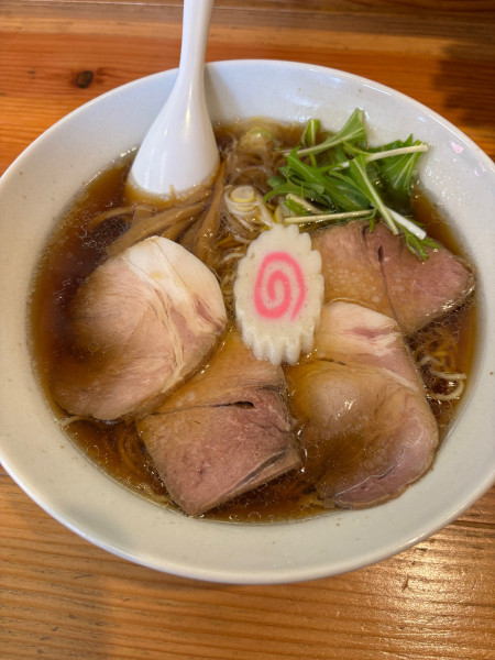 「チャーシューめん➕麺固め850円」@むつ味の写真