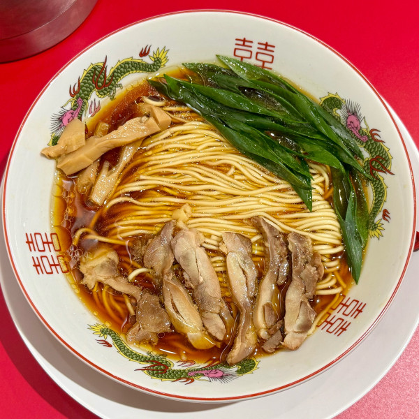 「かしわそば ¥990」@中華そば ふじい 新中野店の写真