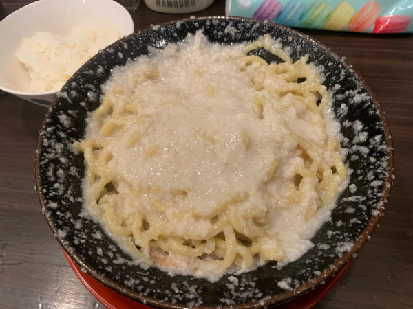 「脂そば」@背脂らーめん 背脂チャチャチャの写真