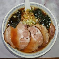 香り豚チャーシューめん  ﾒﾝﾏ抜き