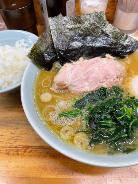 「ラーメン 並 ライス」@えんふく家の写真