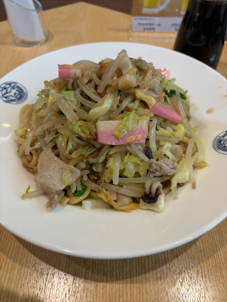 「太麺皿うどん」@会楽園の写真