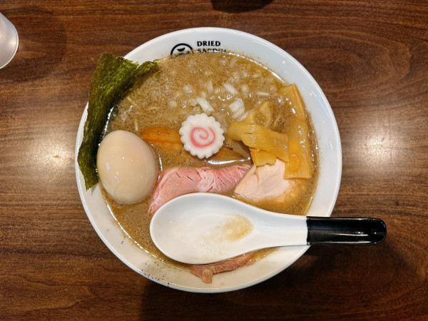 「特製濃厚ソバ:1,300円、和え玉:250円」@DRIED SARDIN BROTHERSの写真