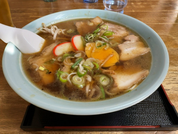 「チャーシュー麺チャーハンセット」@つつみやの写真
