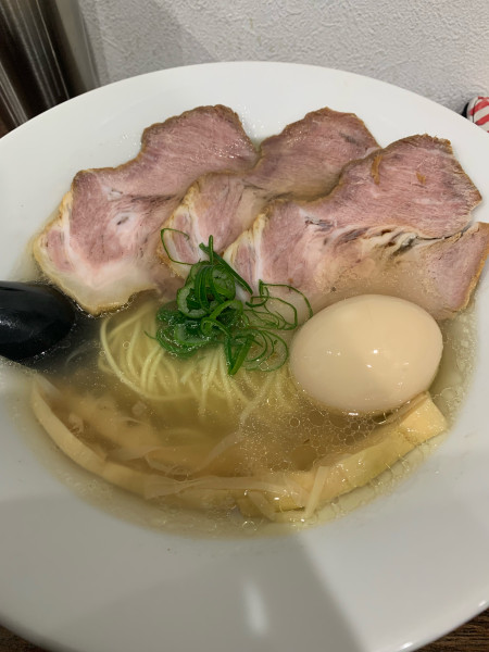 「特製地鶏塩」@地鶏ラーメン 麺漣の写真