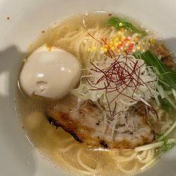 鯛塩らぁめん寿+味玉+おい飯 1500円