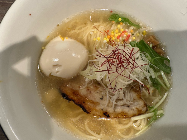 「鯛塩らぁめん寿+味玉+おい飯 1500円」@らぁ麺BAR 錦 iwamotoの写真