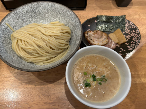 「濃厚味噌つけ麺1100円」@麺処 湯咲の写真