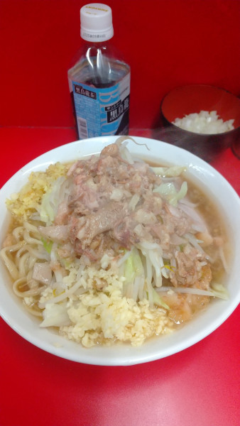 「ラーメン小 タマネギ」@ラーメン二郎 大宮公園駅前店の写真