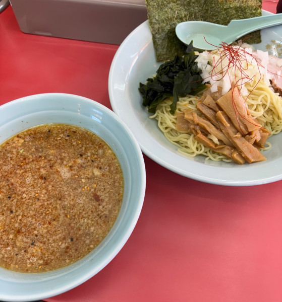 「お酢七味つけ麺」@ラーメンショップ 犬塚本店の写真