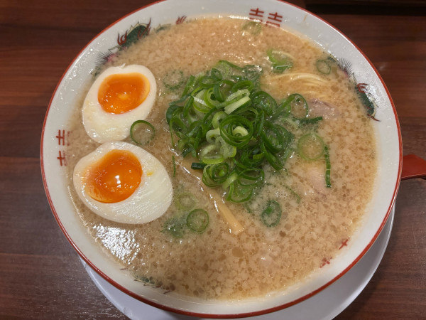 「ラーメン@880+味たま@130」@熟成麺屋 神来 本店の写真