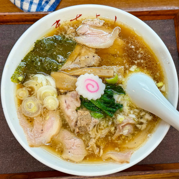 「チャーシューメン（麺少なめ）¥1,200」@中華そば政好の写真