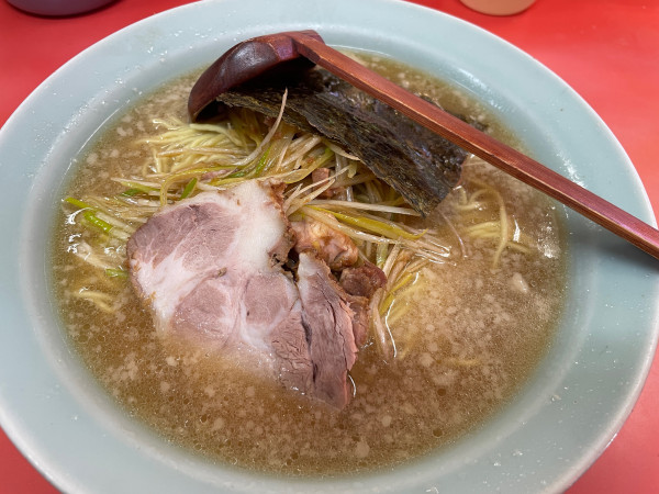 「ネギラーメン」@ラーメンショップ 川崎水沢店の写真
