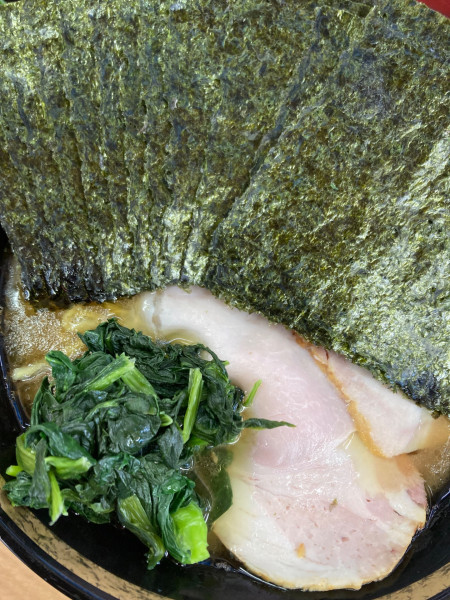 「のりラーメン」@ラーメン林家 木更津店の写真