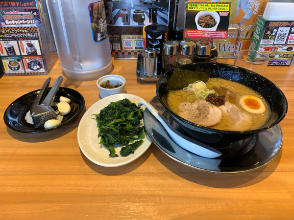 「嵐げんこつラーメン」@らあめん花月嵐 中山駅前店の写真