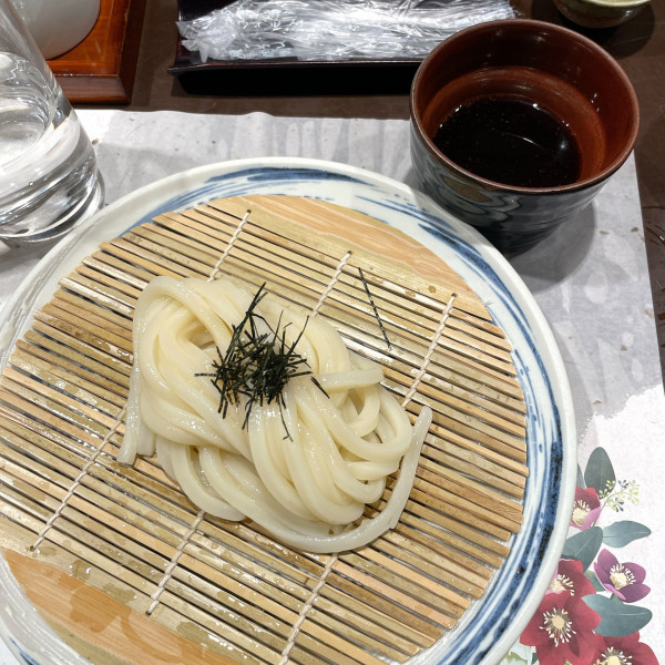 「ざるうどん」@醤油料理 天忠の写真