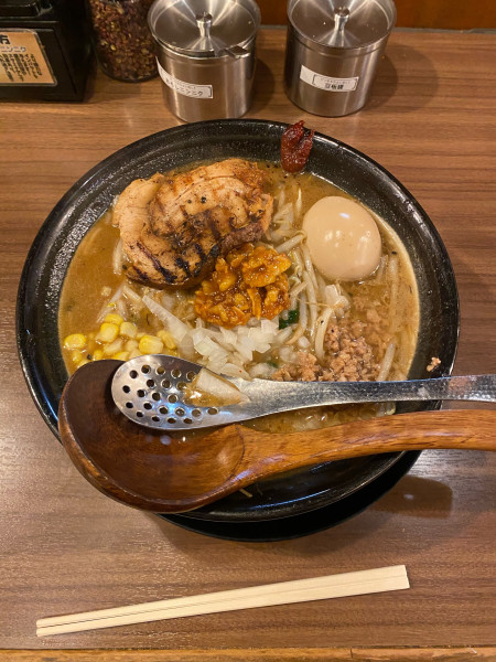 「特製味噌ラーメン」@味噌ラーメン専門店 日月堂 ビーンズ戸田店の写真