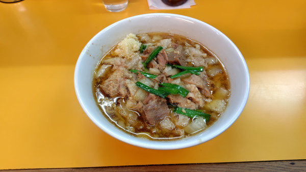 「麺少なめ750円スタミナ50円」@ラーメンエース 八王子店の写真