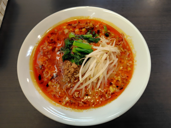 「味噌麻辣麺2辛（冬季平日限定）1100円」@蒼雲の写真