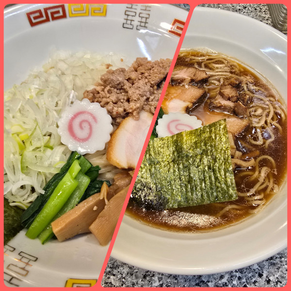 「生姜醤油ラーメン ジンジャーまぜそばプチ」@麺屋 有希の写真