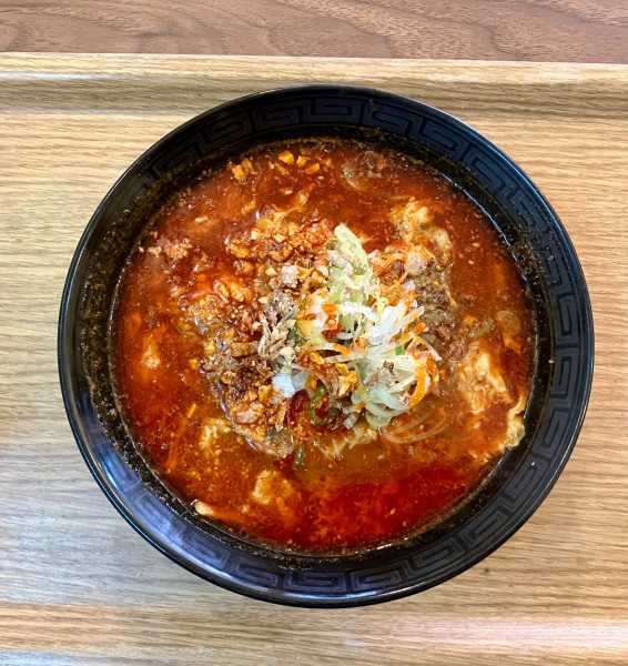 「マーラー麺(もち麦麺変更)」@ラーメン餃子 なか屋の写真