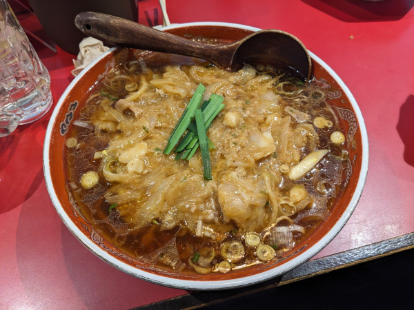 「スタミナラーメン」@ラーメン桐生 伊勢崎店の写真