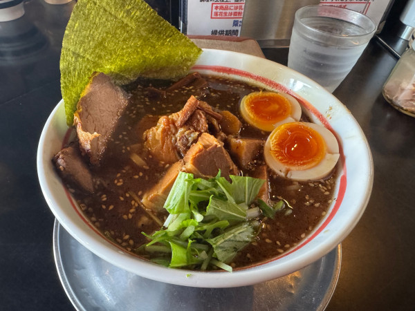 「八丁味噌のラーメンfeat蕃茄」@麺坊 炗の写真