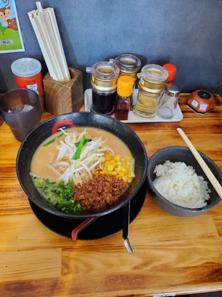 「濃厚味噌ラーメン@980」@麺屋一民の写真