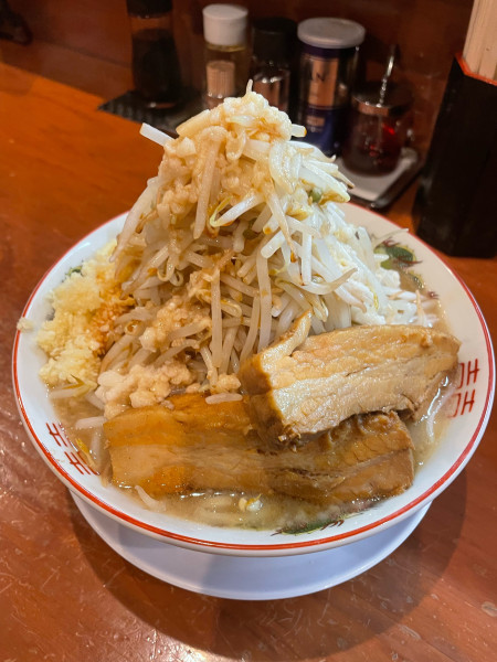 「豚そば」@つけめん・豚そば 活龍 牛久店の写真