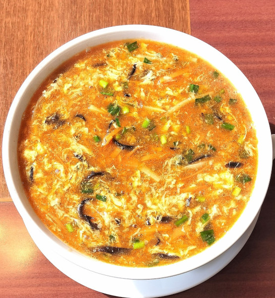 「酸辣湯麺 1080円＋税」@ヒデジン餃子の写真