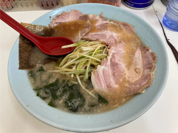 「ネギチャー並　¥1,000」@◯つばき食堂の写真