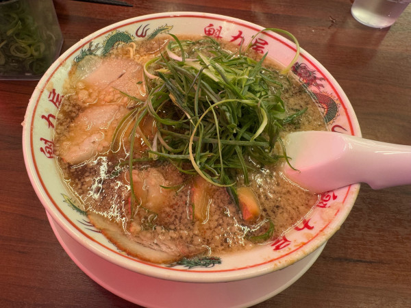 「九条ネギラーメン」@ラーメン魁力屋 一之江店の写真