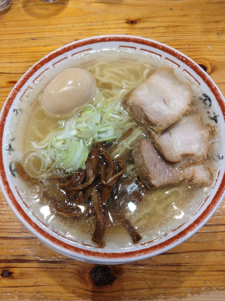 「中華そば（玉子入り）」@田中そば店 秋葉原店の写真