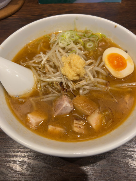 「ジンジャー味噌らーめん（1,000円）」@麺屋 雪風 手稲店の写真