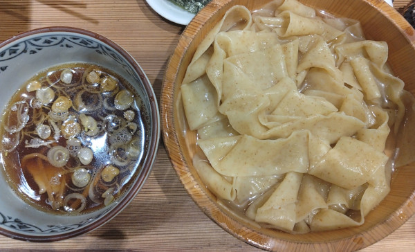 「平打ちざるそば」@かね田の写真