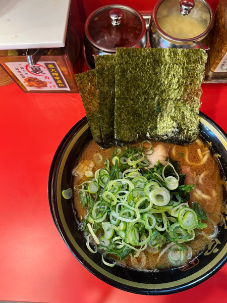 「九条ネギラーメン(並)」@大輝家直系家系ラーメン 大総家の写真