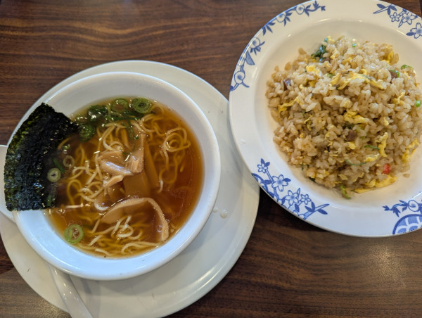 「チャーハン+小ラーメン」@バーミヤン 蒲田駅東口店の写真