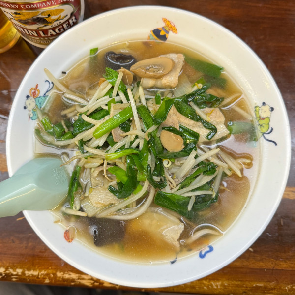 「ニラそば」@天龍 銀座街店の写真