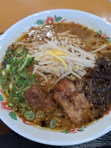 「ゲンセン霧島みそラーメン１１５０円」@エアポート山形屋 ファミリーレストランの写真