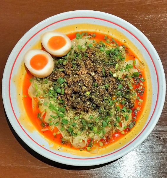 「汁なし担々麺 1150円＋ミンチ大盛 100円」@ネワ屋の写真