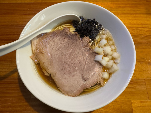 「煮干しソバ1000円」@煮干中華ソバ イチカワの写真