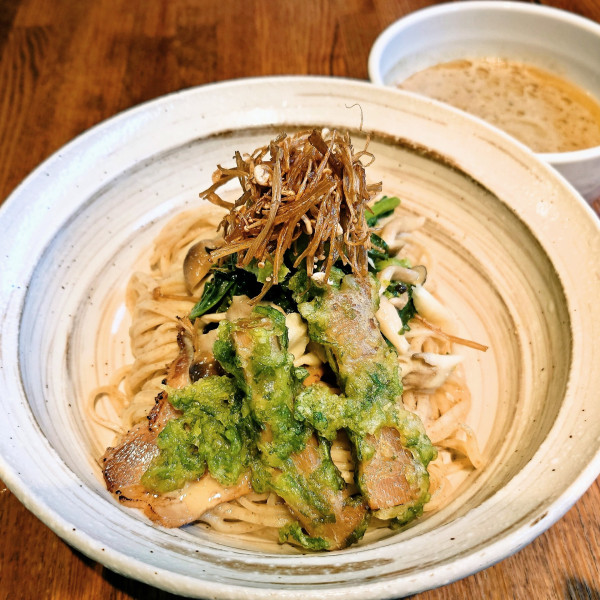 「限定E　蟹みそつけ麺＋チャーシュー丼」@セキレイ 〜NIBOSHI no D5〜の写真
