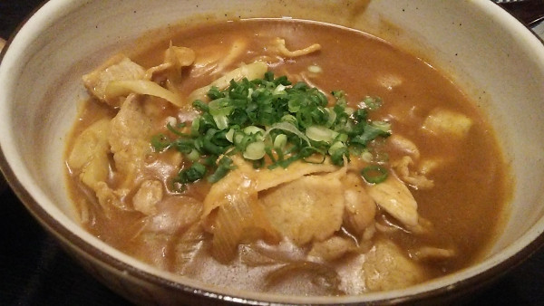 「夢庵特製 カレーそば 1115円＋小御飯 220円」@夢庵 足立栗原店の写真