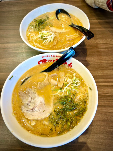「味噌ラーメン(600¥)」@味の時計台 ひたちなか店の写真