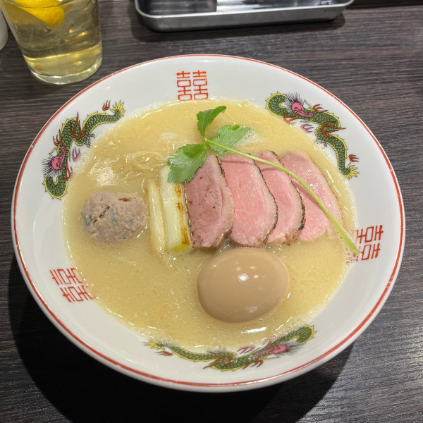 「限定　鴨白湯そば　2025」@中華そば 十目一八食堂の写真